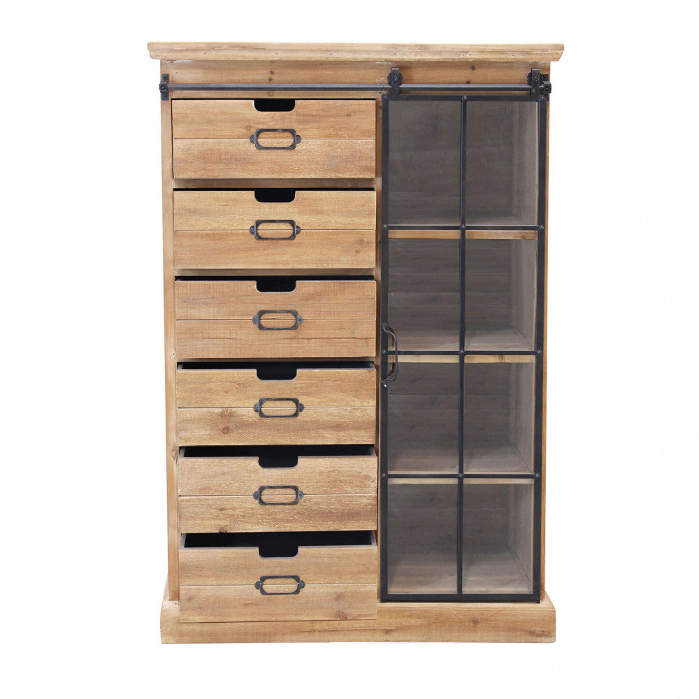 MOBILE CLAUDIUS. Dimensioni: cm 82 x 39,5 x 123 h.