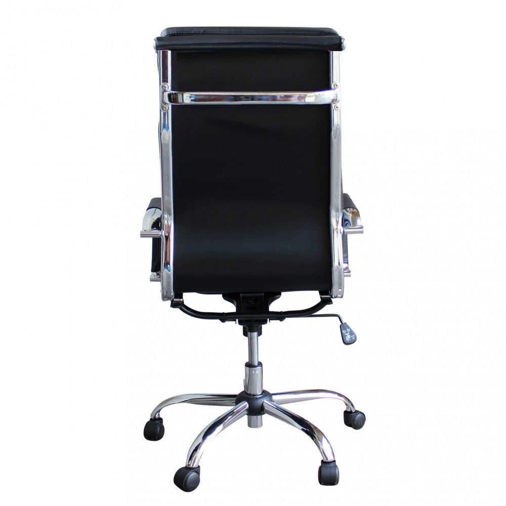 POLTRONA DA UFFICIO DOLLY. Dimensioni: Cm 55,5 x 63,5 x 109-117 h.