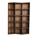 Libreria Cerea 3 elementi Noce