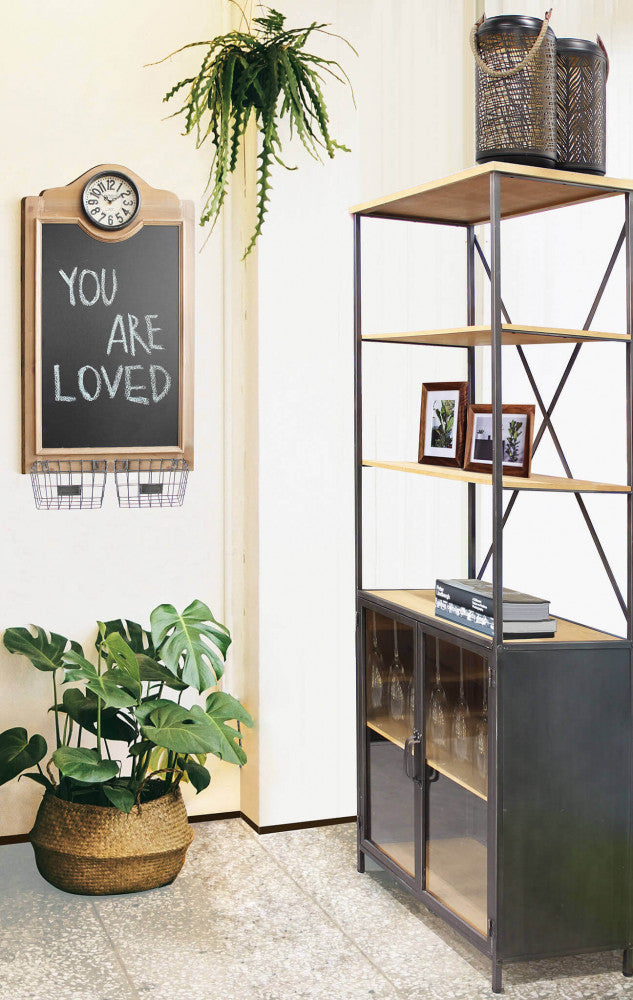 MOBILE BROCK. Dimensioni: cm 68 x 39 x 183 h.