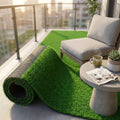 MILOS SYNTHETIC CARPET 0.7 CM (2 X 25 M). Synthetic carpet in a roll, grass blade height 0.7 cm. Dimensions: 25 m x 2 h. Garden furniture.