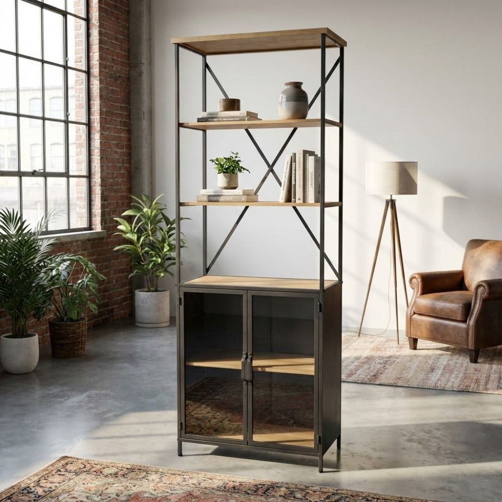 MOBILE BROCK. Dimensioni: cm 68 x 39 x 183 h.