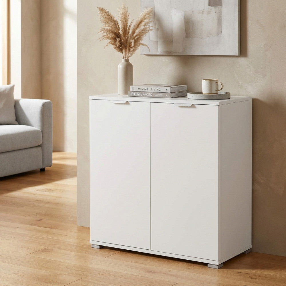 BASE 2 ANTE BIANCA. Dimensioni: cm 75 x 38 x 85 h.