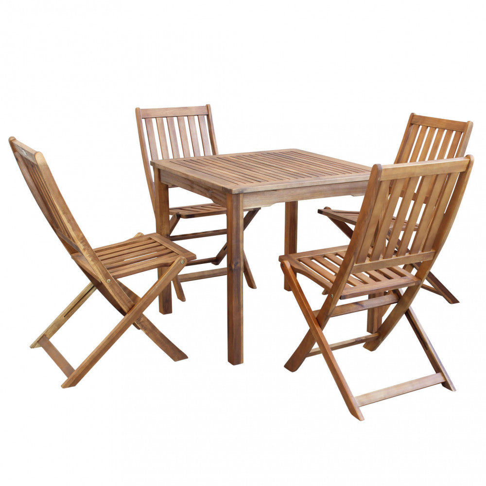 TAVOLO 80 X 80. Legno di Acacia massiccio spessore 22 mm misure delle gambe cm 4,5 x 4,5 Dimensioni: cm 80 x 80 x 74 h. Arredo Giardino