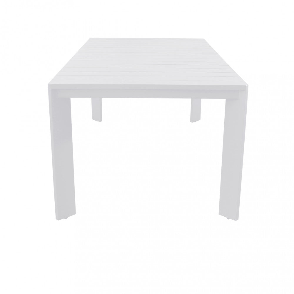 TAVOLO CONNECTICUT 200 X 100. Struttura in alluminio verniciato BIANCO, ANTRACITE, TAUPE o VERDE Dimensioni: cm 200 x 100 x 75 h. Arredo Giardino