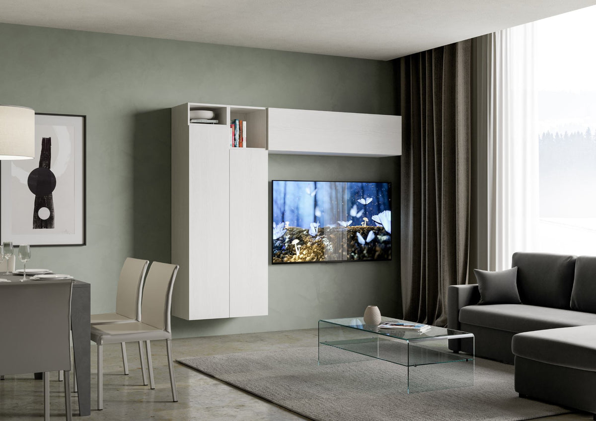 Composizione Cerro A21B L.234 H.194 P.39,2 Optional Libreria h.30  94