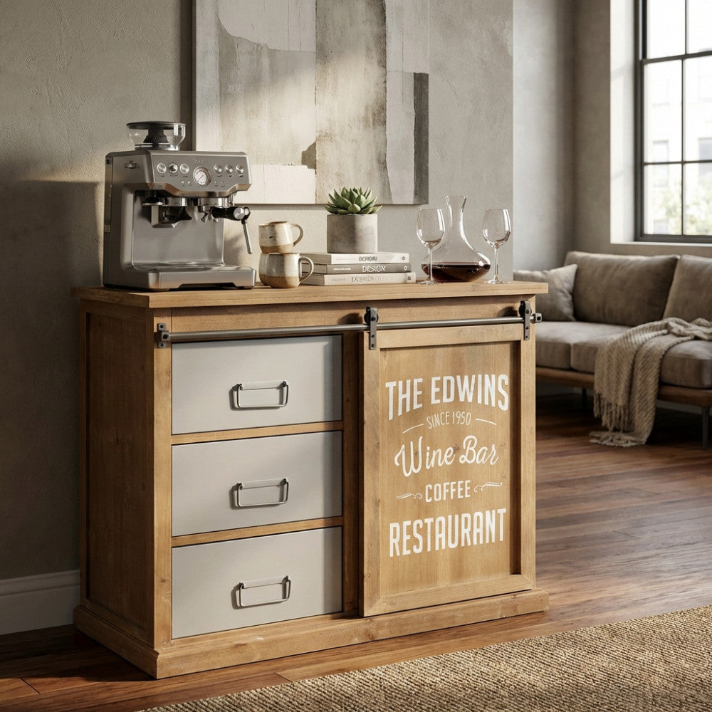 MOBILE ELLERY. Dimensioni: cm 89 x 42,5 x 76,8 h.