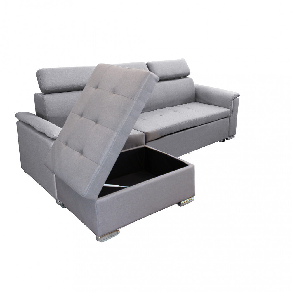 DERRICK SOFA BED. Dimensions: D.86x62/88x43/84/DL.148x88x84.