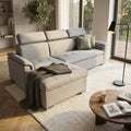 DERRICK SOFA BED. Dimensions: D.86x62/88x43/84/DL.148x88x84.