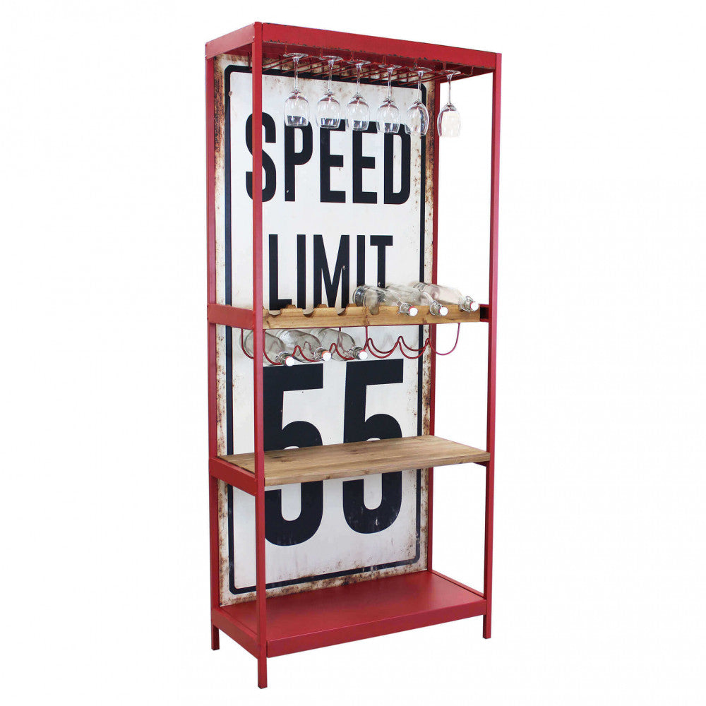 MOBILE CLAYTON. Dimensioni: cm 80,5 x 37 x 152,5 h.