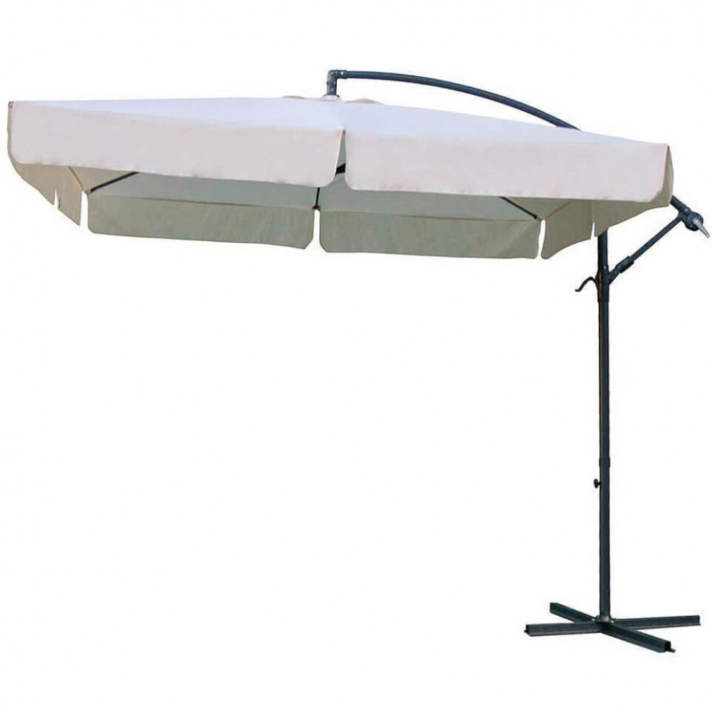 ALMERIA UMBRELLA, W/D 2.5 X 2.5. Dimensions: 2.5 x 2.5 m. Garden Furniture