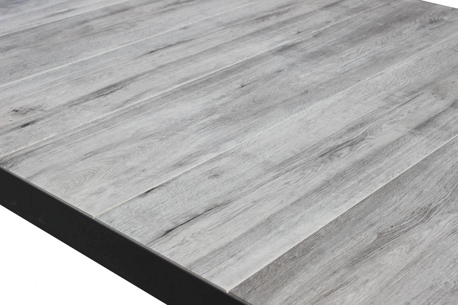TAVOLO MACKAY 200 X 100. Struttura in allumino ANTRACITE o BIANCA piano del tavolo in ceramica effetto legno Dimensioni: cm 200 x 100 x 75 h. Arredo Giardino