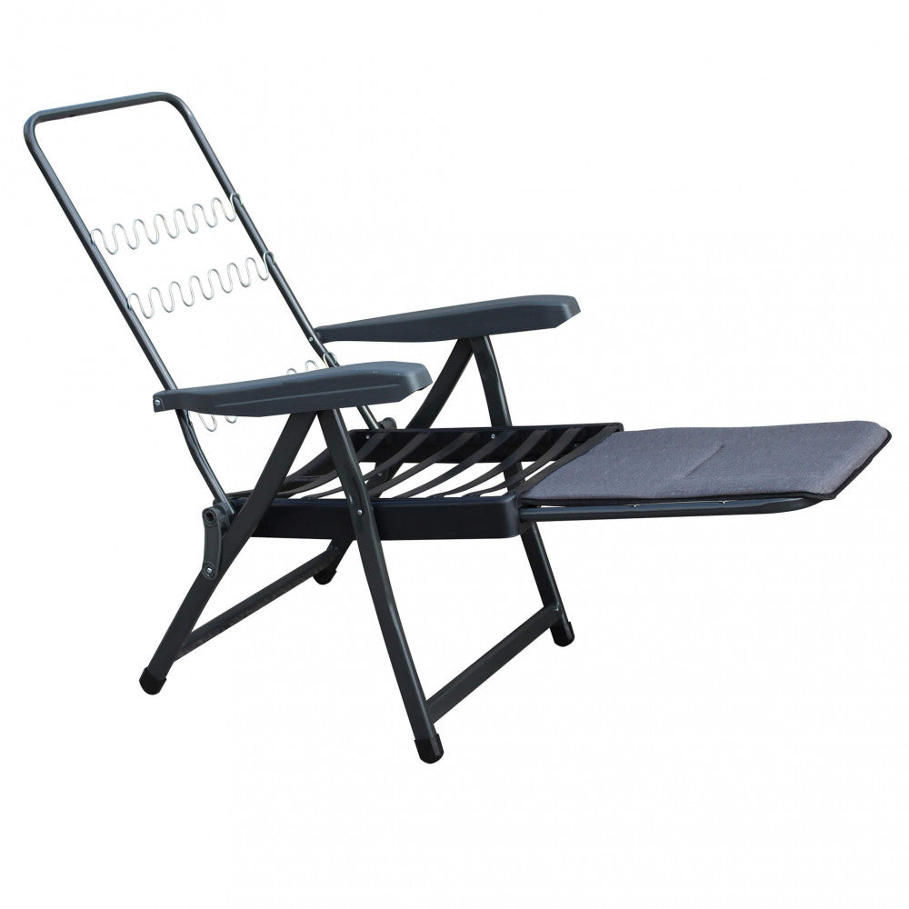 POLTRONA PARADISO MODELLO CARRELLO GRIGIA. Disponibile BEIGE o GRIGIA o ROSSA o AZZURRA Dimensioni:. Arredo Giardino