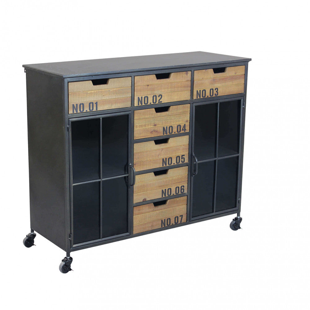MOBILE CADEN. Dimensioni: cm 98,5 x 38,5 x 84 h. Arredo Giardino