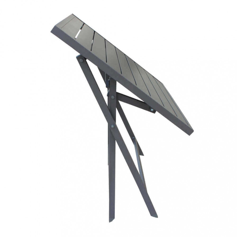 TAVOLO ALABAMA 70 X 70 PIEGHEVOLE. Struttura in alluminio BIANCO, TAUPE o ANTRACITE Dimensioni: cm 70 x 70 x 73 h. Arredo Giardino