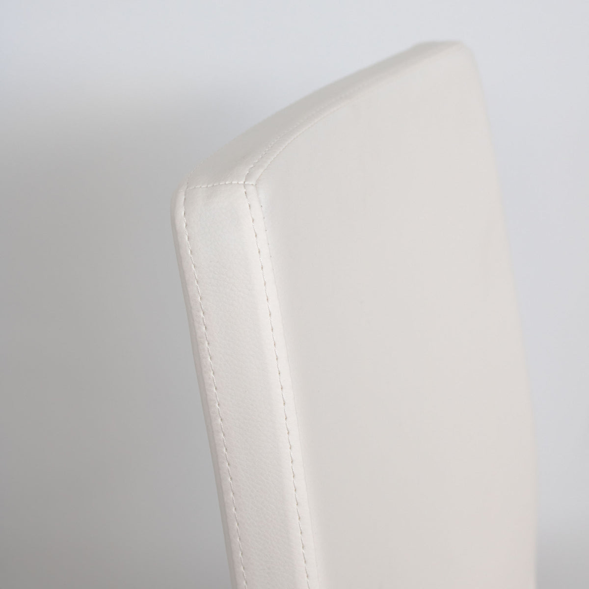 Sedia Curago gambe Antracite cuscino Bianca 01