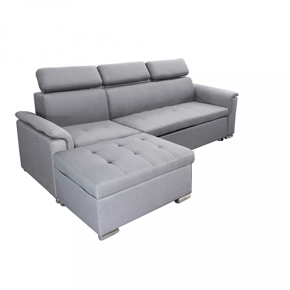 DERRICK SOFA BED. Dimensions: D.86x62/88x43/84/DL.148x88x84.