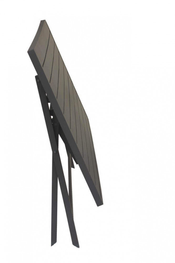 TAVOLO ALABAMA 70 X 130 PIEGHEVOLE. Struttura in alluminio BIANCO, TAUPE o ANTRACITE Dimensioni: cm 130 x 77 x 73 h. Arredo Giardino