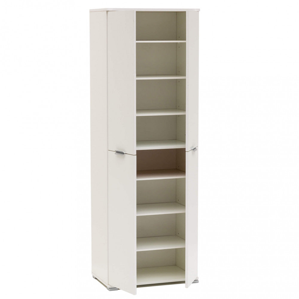 ARMADIO TENA 4 ANTE BIANCO. Dimensioni: cm 60 x 38 x 174 h.