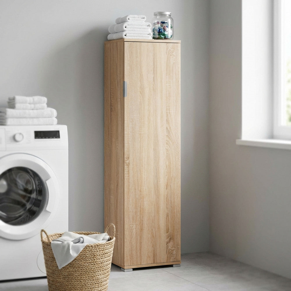 PORTASCOPE ELEA NATURALE. Dimensioni: cm 40 x 33 x 151 h.