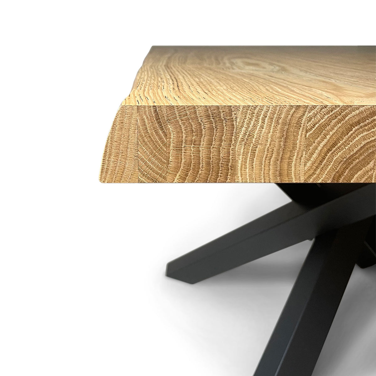 Tavolo allungabile 200/250x90 cm Castelminio rovere scortecciato gambe multicolore 4/C