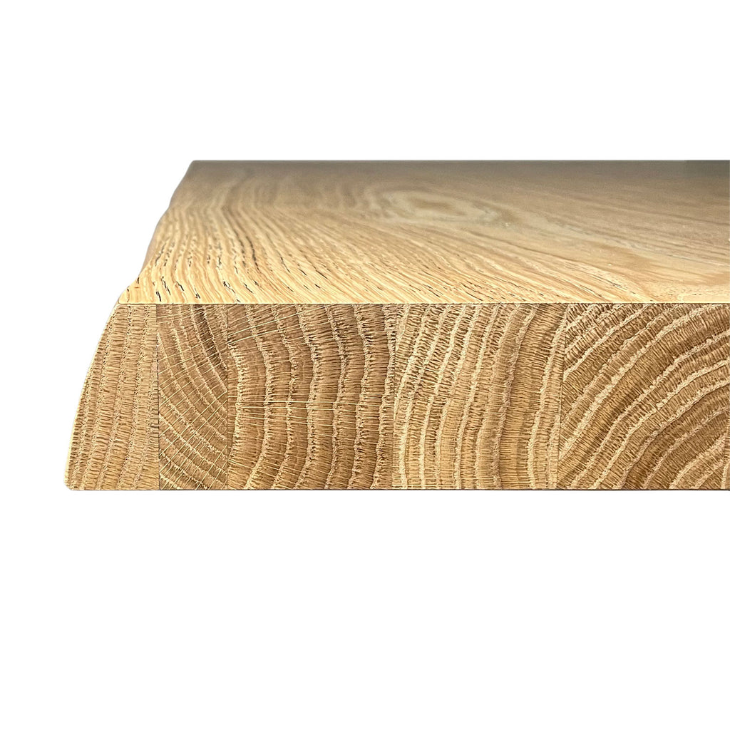 Tavolo fisso 180x90 cm Lido rovere scortecciato gambe antracite