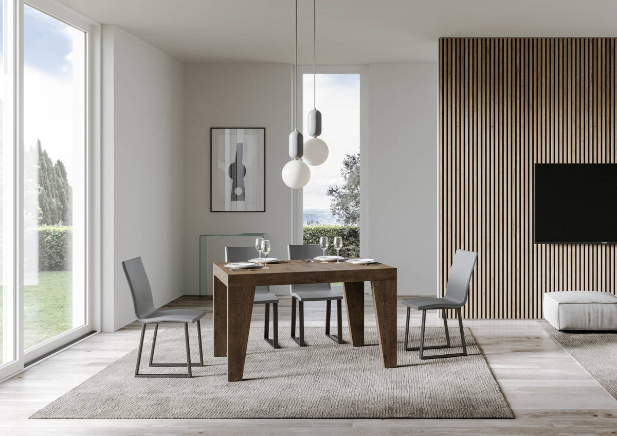 Tavolo allungabile 90x130/234 cm Salzano Noce