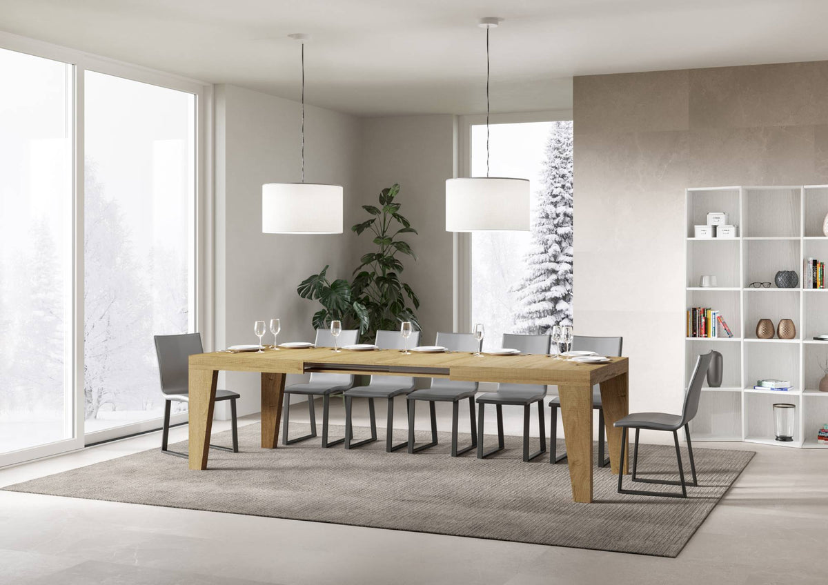 Tavolo allungabile 90x160/264 cm Salzano Quercia Natura