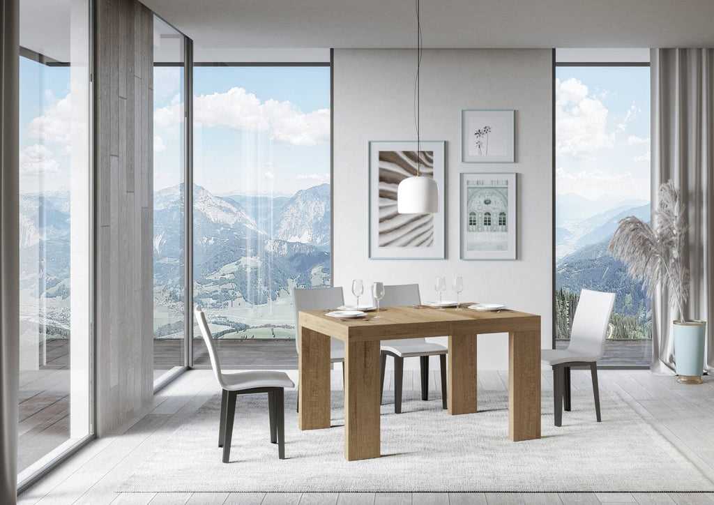 Tavolo allungabile 90x140/244 cm Pianiga Quercia Natura