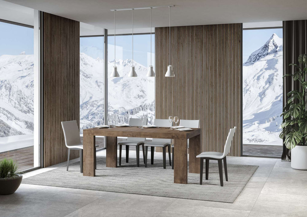 Tavolo allungabile 90x180/440 cm Pianiga Noce