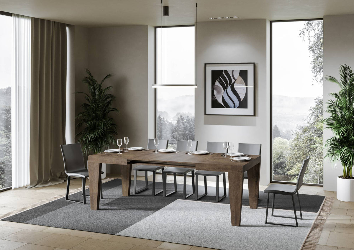 Tavolo allungabile 90x140/244 cm Scorzè Noce