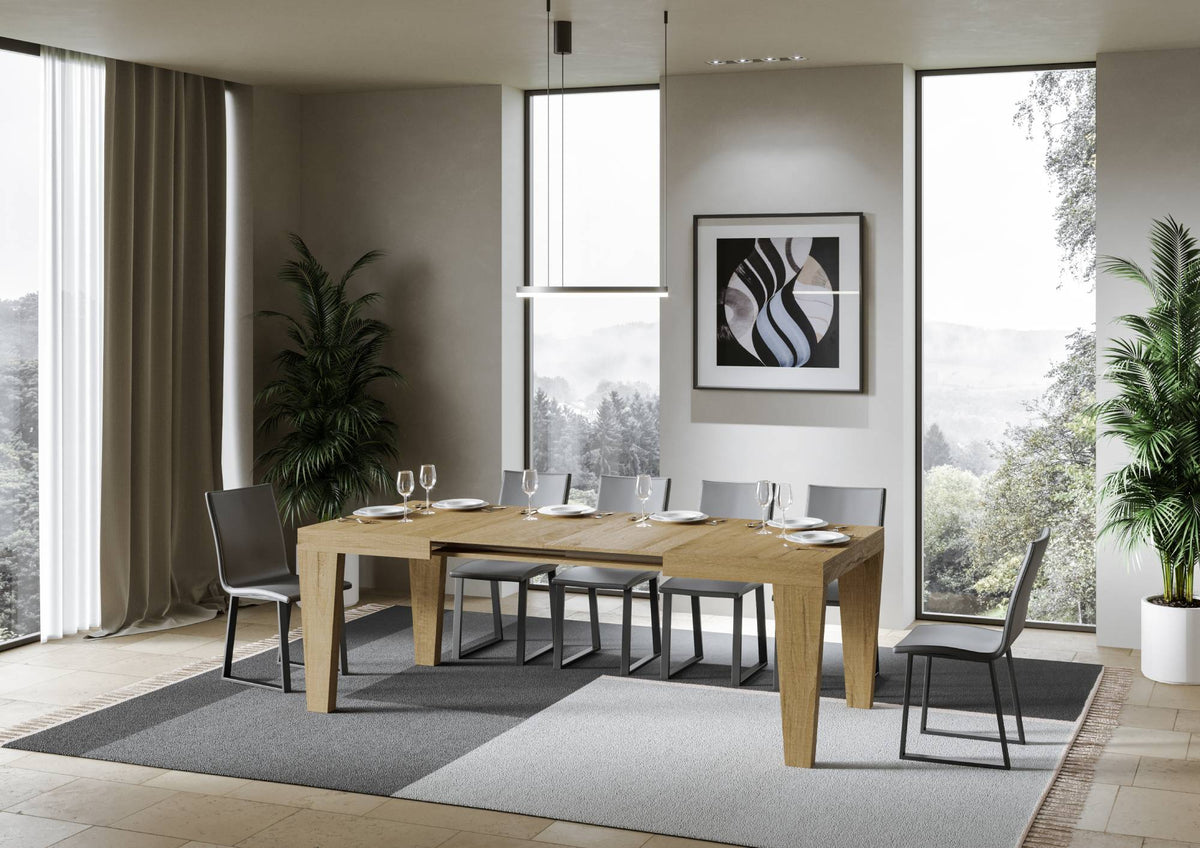 Tavolo allungabile 90x120/224 cm Scorzè Quercia Natura