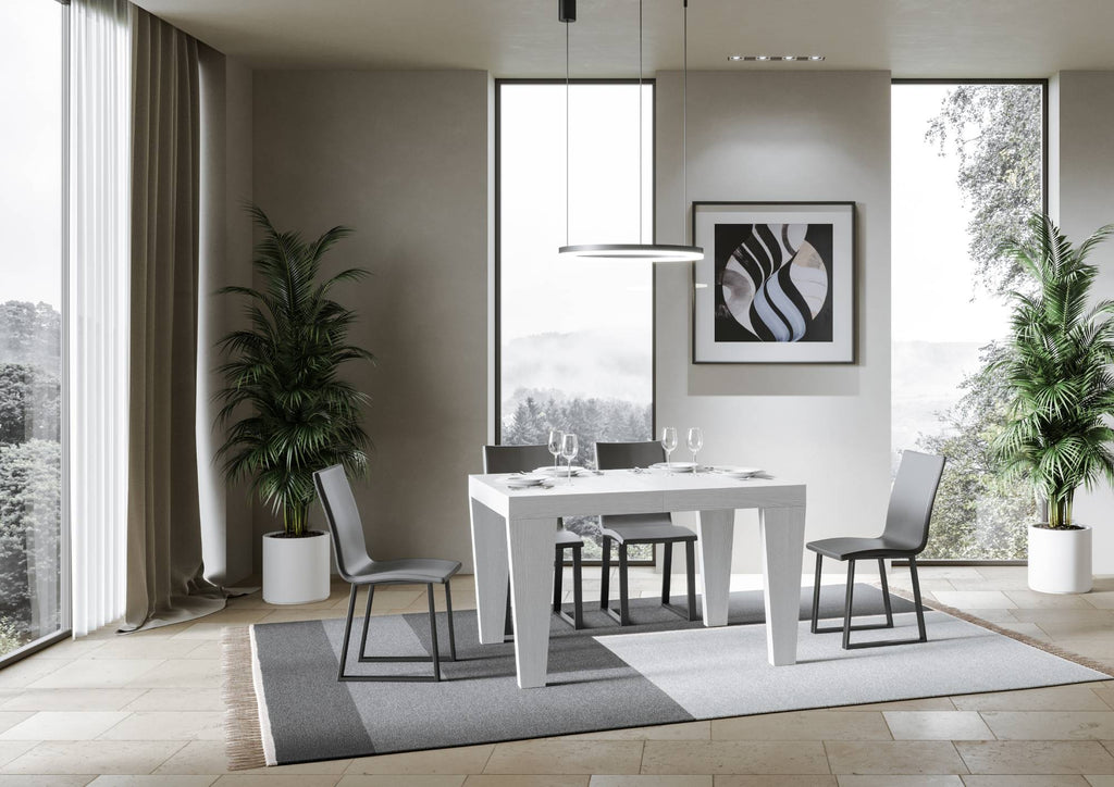 Tavolo allungabile 90x130/234 cm Scorzè Bianco Frassino