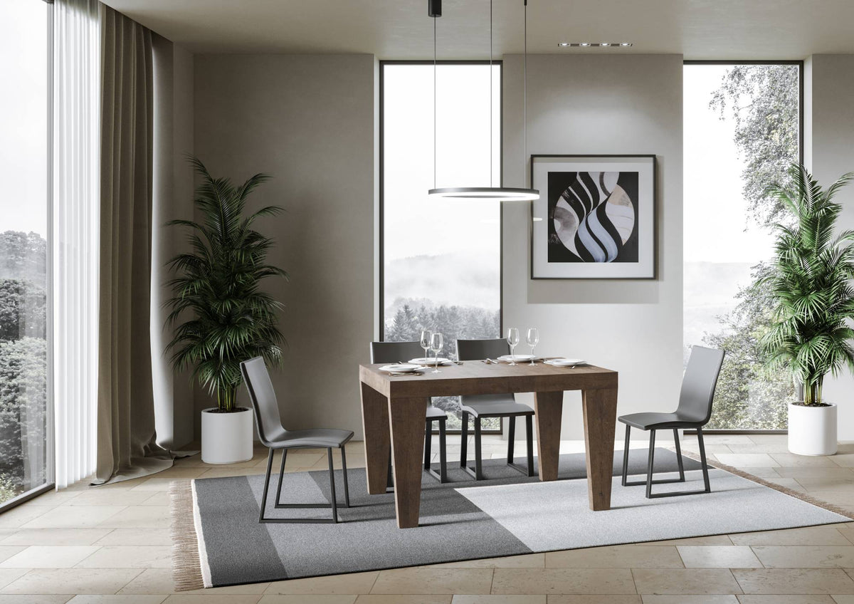 Tavolo allungabile 90x130/390 cm Scorzè Noce