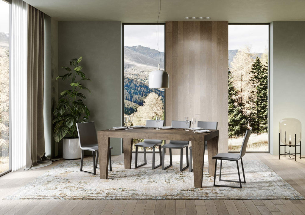 Tavolo allungabile 90x160/264 cm Scorzè Noce