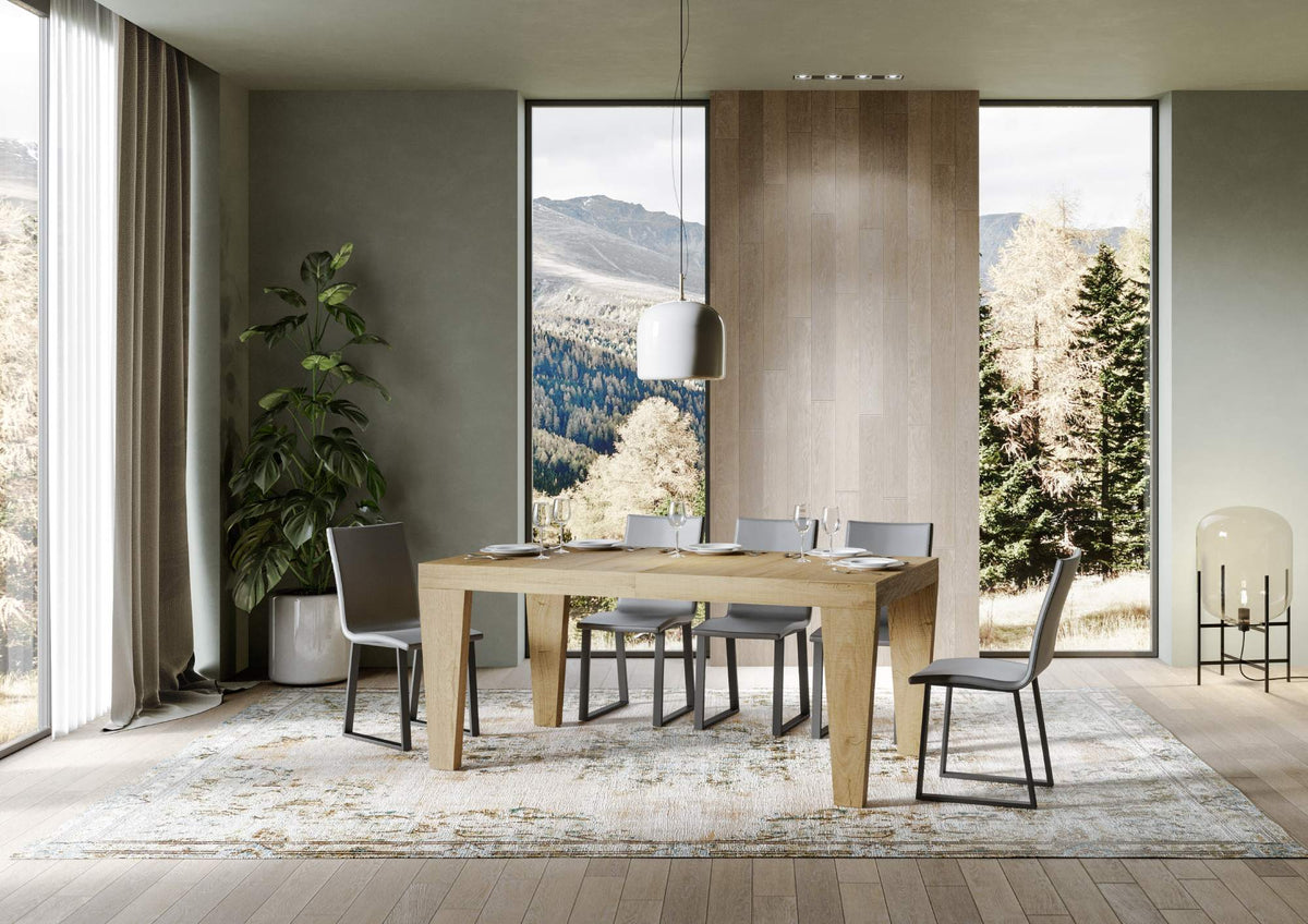 Tavolo allungabile 90x180/440 cm Scorzè Quercia Natura