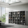 Libreria Cerea 7 elementi Cemento