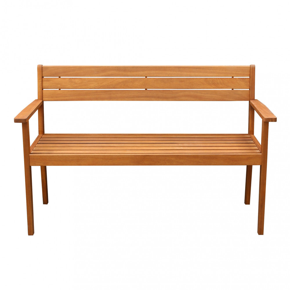 PANCA MINERVA 2 P. Legno di Acacia massiccio spessore 25 mm Dimensioni: cm 135 x 59 x 85 h. Arredo Giardino