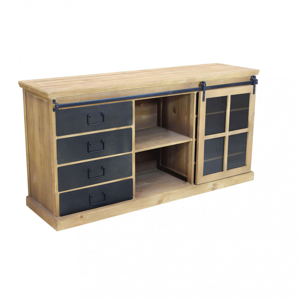 MOBILE CORDELL. Dimensioni: cm 147 x 42,3 x 75 h.