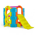 ACTIVITY PARK SLIDE. Slide with multiple activities. Sturdy, easy to assemble, and with an anti-UV system. Children 2+. Dimensions: 84 x 167 x 101 cm. Garden furniture.