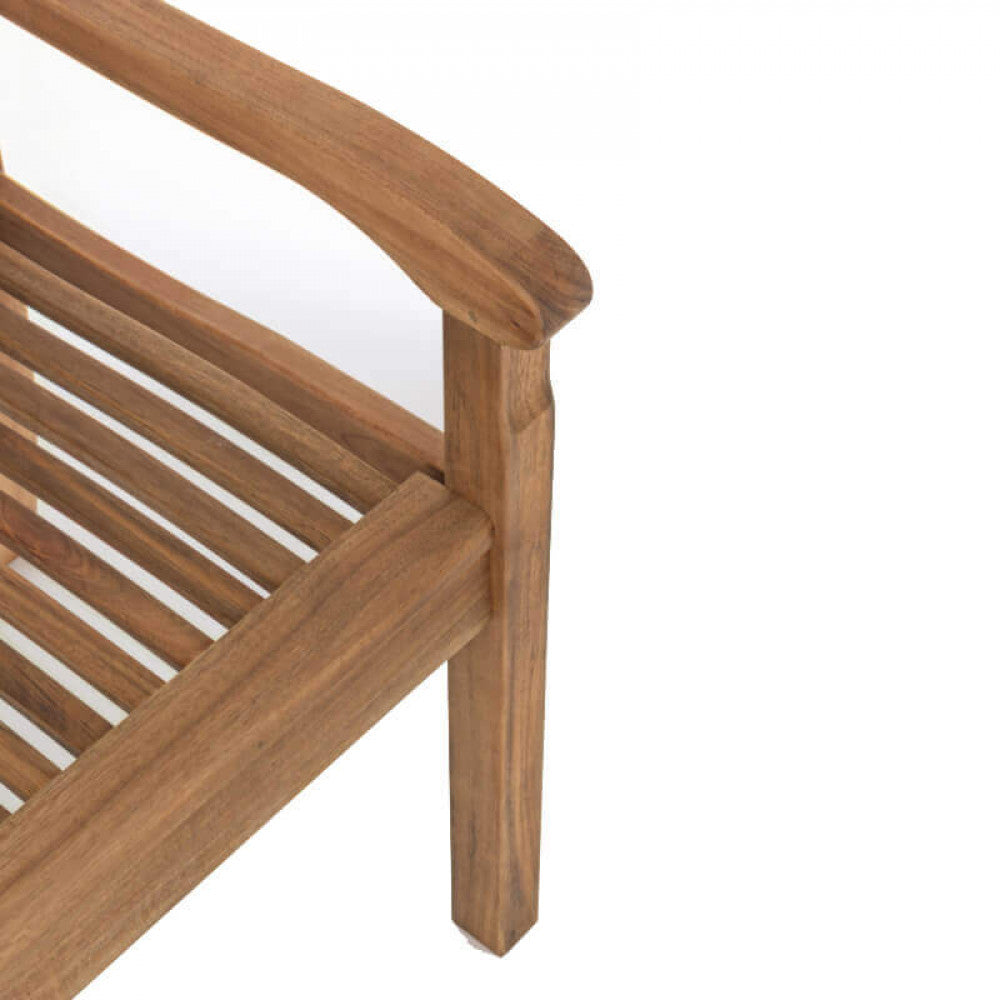 PANCA NITTA 2 P. Legno di Acacia massiccio Dimensioni: cm 120 x 62 x 88 h. Arredo Giardino