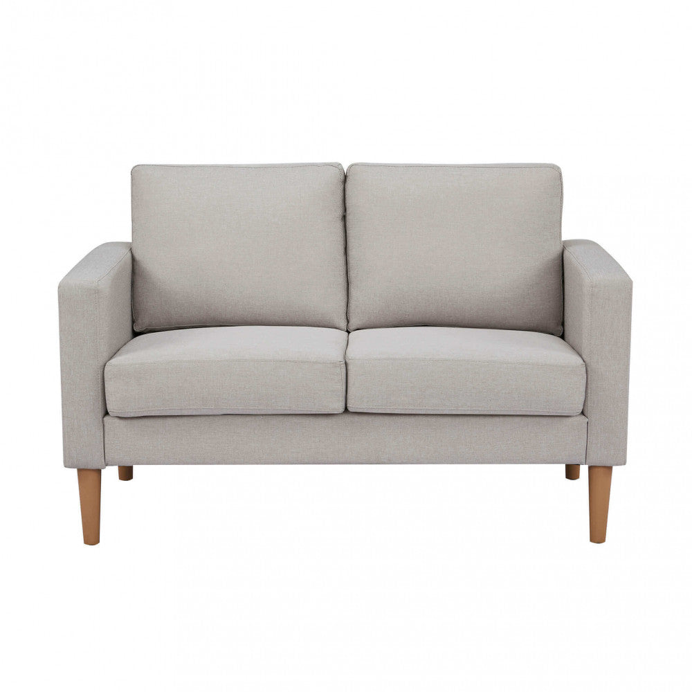 DIVANO 2 POSTI RAMSEY. Divano GRIGIO CHIARO o GRIGIO SCURO o BLU o BEIGE gambe in polipropilene Dimensioni: cm 137 x 73 x 82 h.