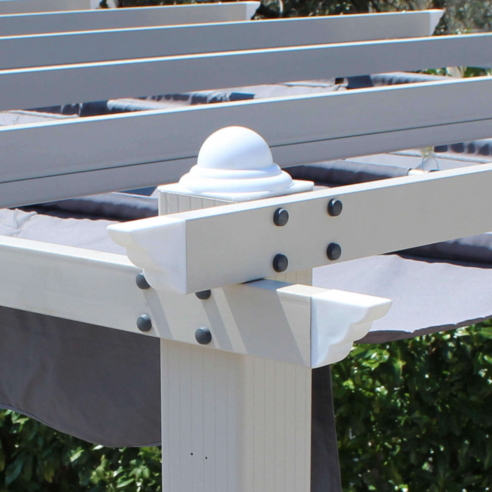 GAZEBO ASTORIA 3 X 4 TORTORA TELO GRIGIO. Telo in poliestere GRIGIO 180 gr struttura col. tortora in metallo ed alluminio. Arredo Giardino