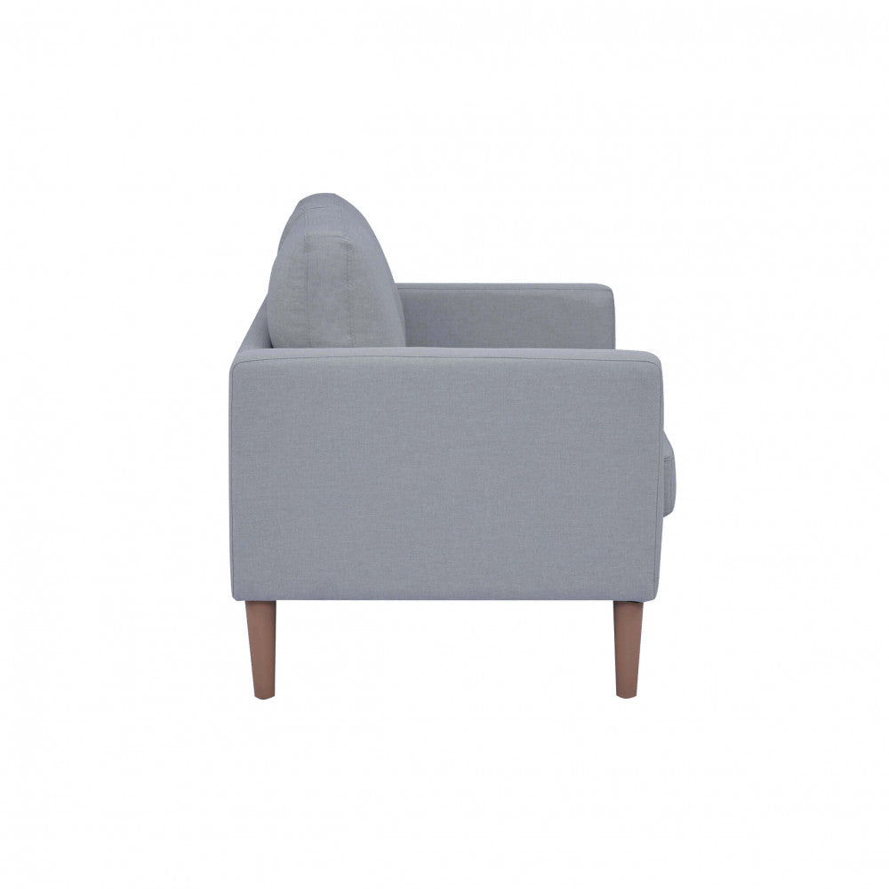 DIVANO 2 POSTI RAMSEY. Divano GRIGIO CHIARO o GRIGIO SCURO o BLU o BEIGE gambe in polipropilene Dimensioni: cm 137 x 73 x 82 h.