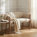 DIVANO COLEMAN IN TESSUTO. Dimensioni: cm 107 x 61 x 70 h.