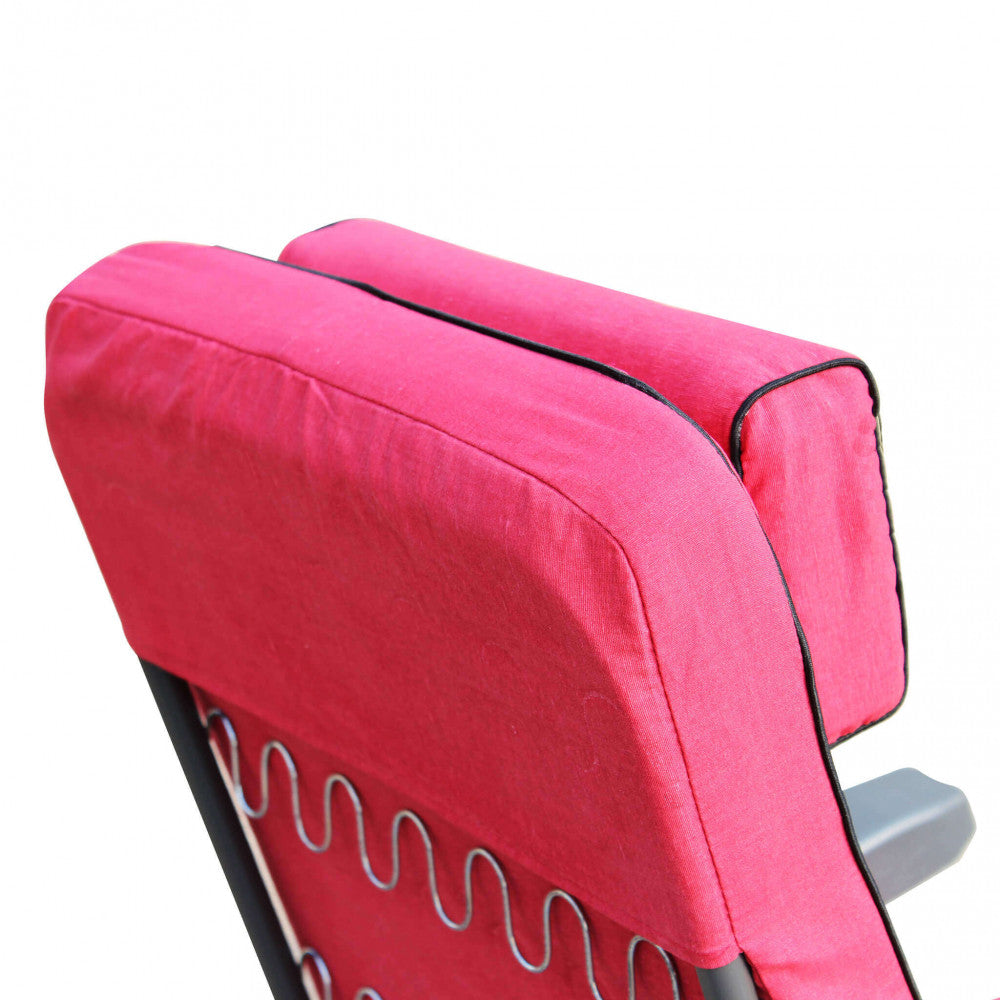 POLTRONA PARADISO MODELLO CARRELLO ROSSO ANTICO. Disponibile BEIGE o GRIGIA o ROSSA o AZZURRA Dimensioni:. Arredo Giardino