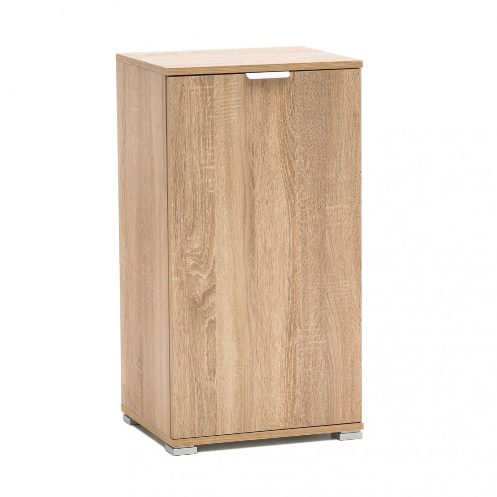 MOBILETTO KOS 1 ANTA NATURALE. Dimensioni: cm 45 x 38 x 85 h.