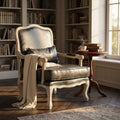POLTRONA CHRISTY IN ECOPELLE VINTAGE GRIGIO. Dimensioni: cm 64 x 72 x 92 h.